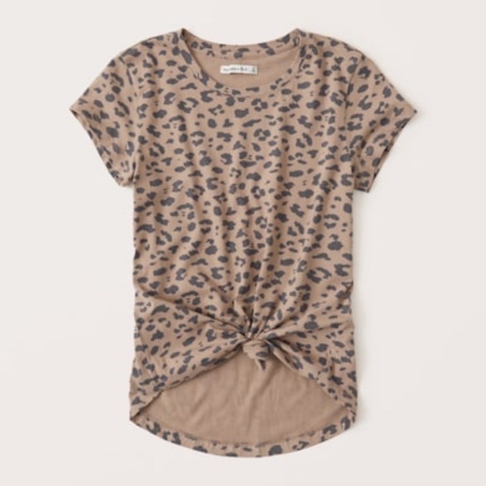 Abercrombie Knotted Crew Tee XS